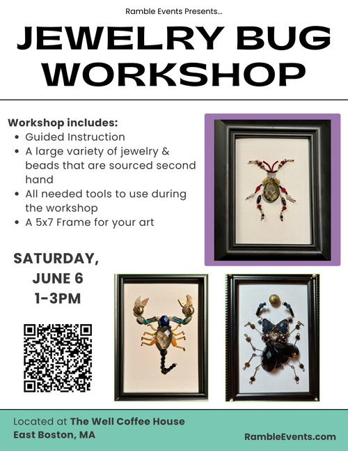 6/6 [BOSTON] Jewelry Bug Workshop